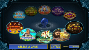 DIAMOND GAMES Premium III Game Selector