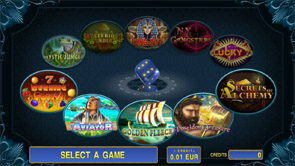 DIAMOND GAMES Premium III Game Selector